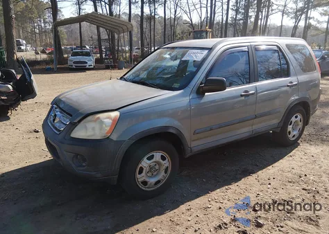 2006 Honda Cr-V Lx z USA, uszkodzony, nr VIN SHSRD68526U405052